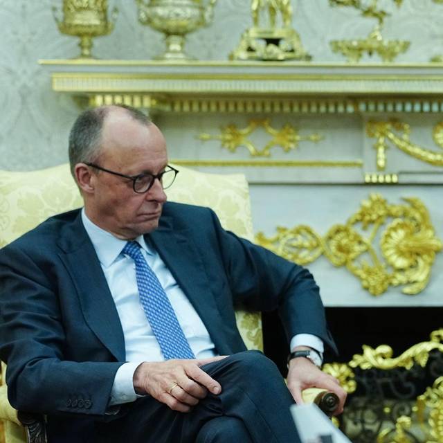 US-Präsident Trump empfängt Bundeskanzler Merz