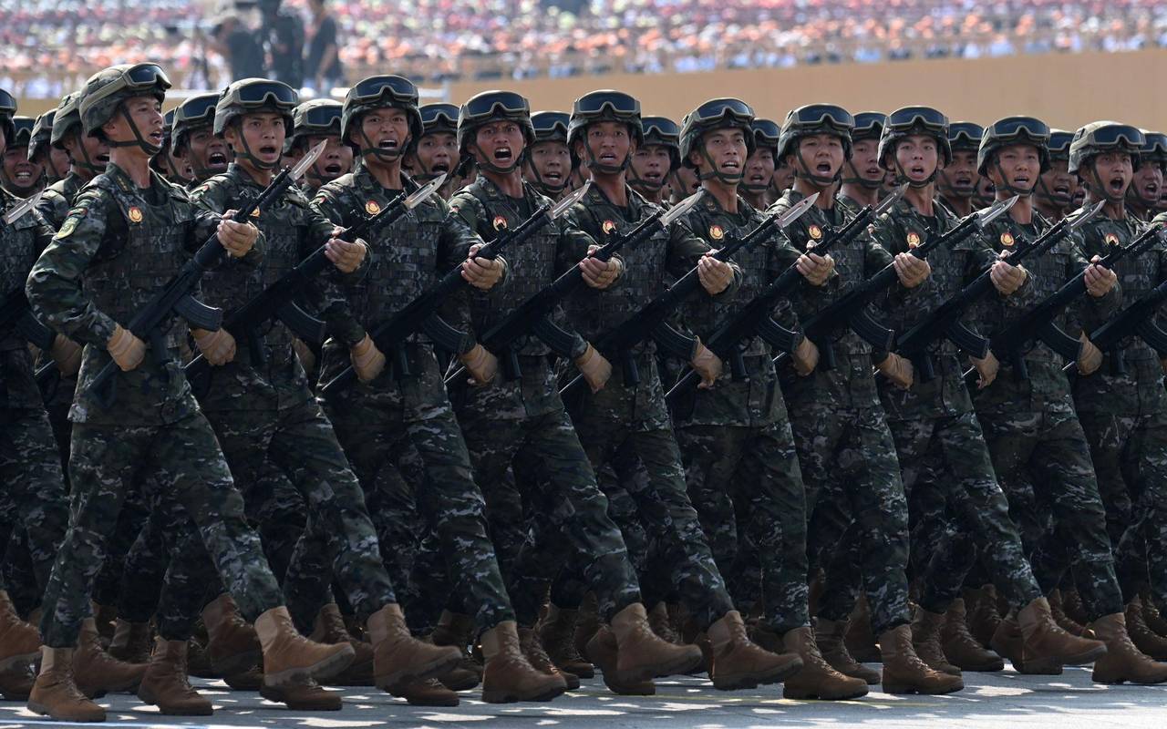Militärparade in Peking