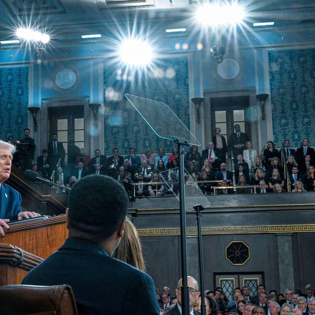 Donald Trump im Kapitol