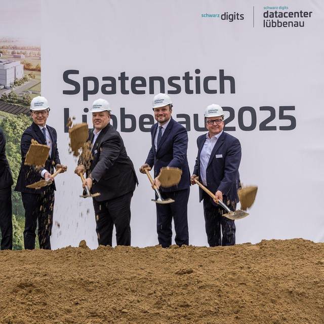 Spatenstich Schwarz-Digits-Rechenzentrum