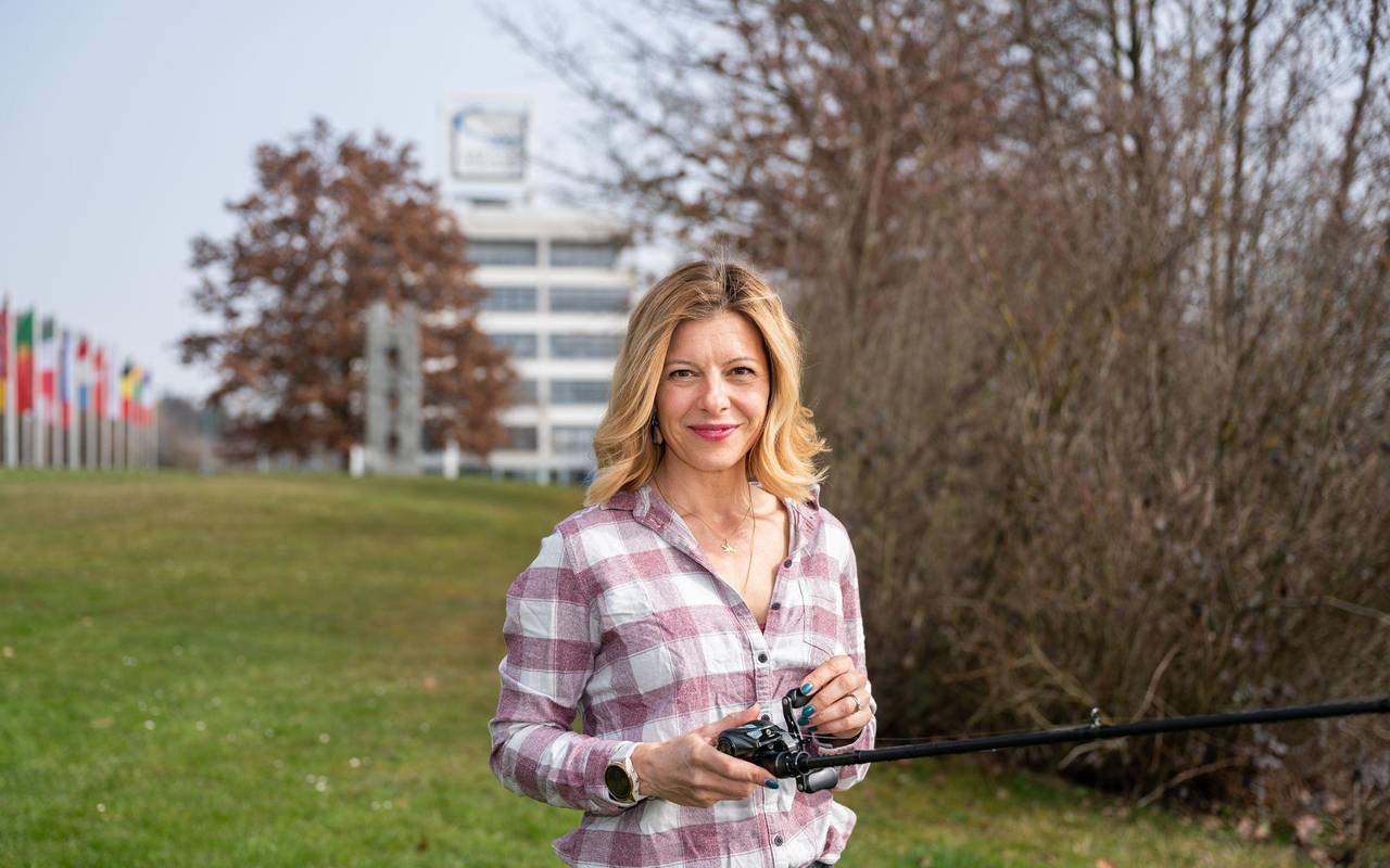 Beginn der Messe Aqua-Fisch - Barbara Kijewski