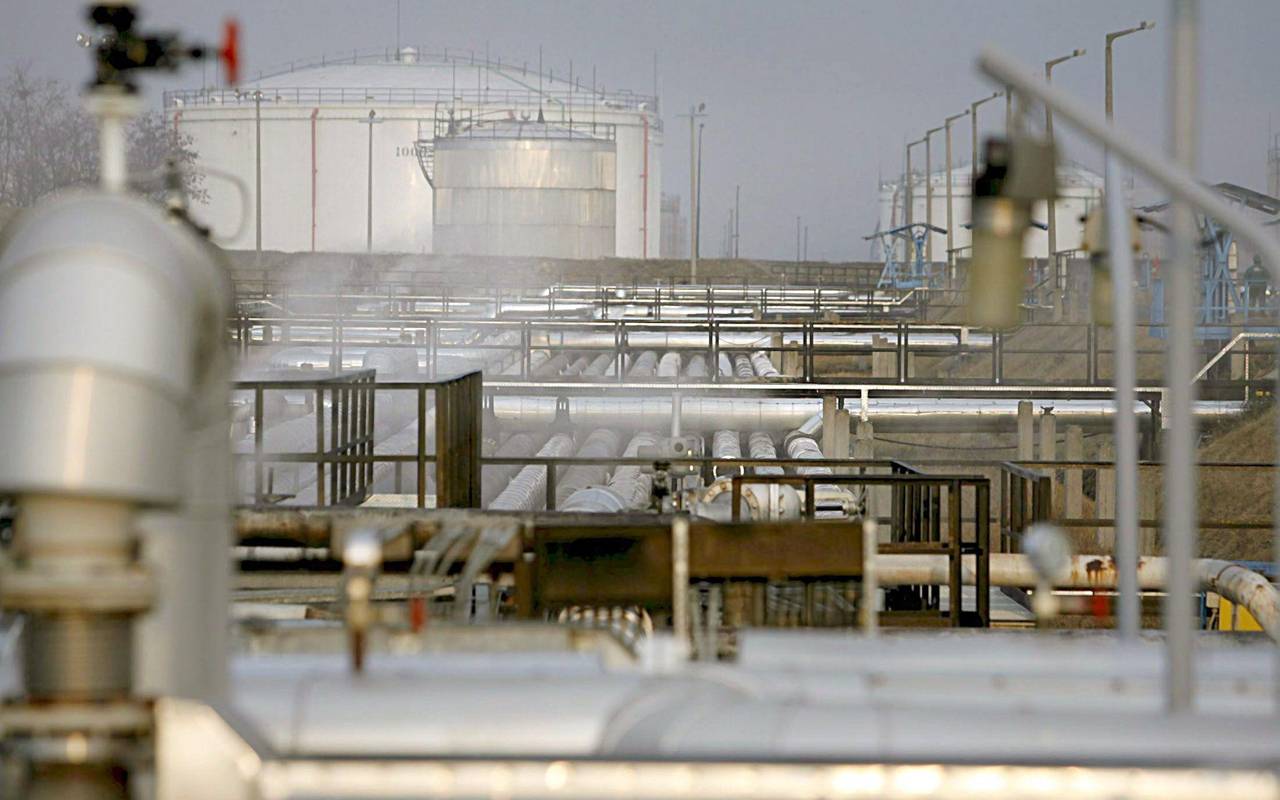 Empfangsstation der Druschba-Ölpipeline in Ungarn