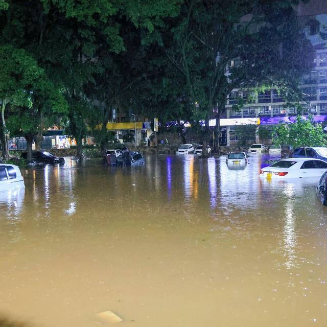 Unwetter in Kenia
