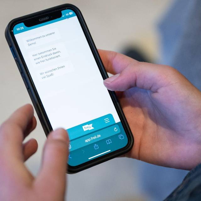 Vorstellung der App «freii»