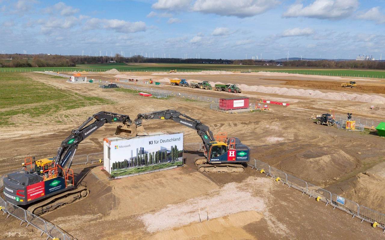 Microsoft baut Rechenzentrumsregion für KI-Anwendungen