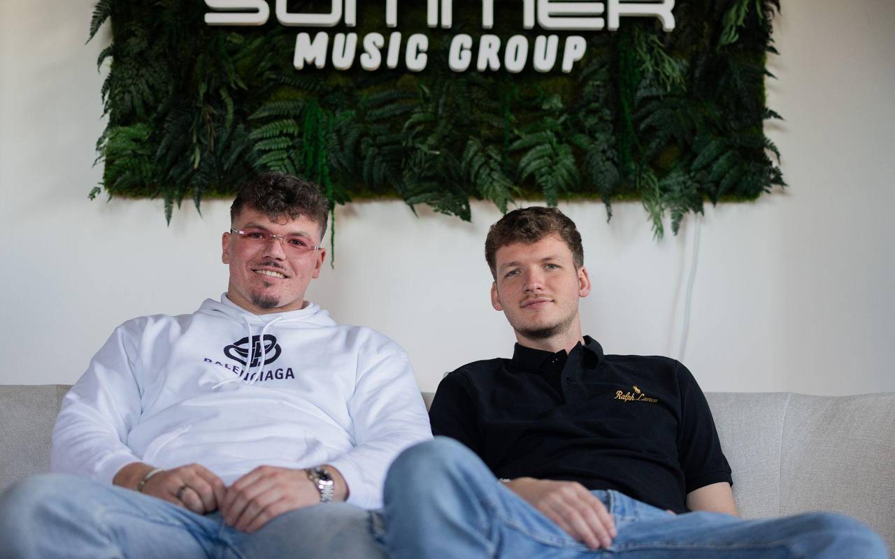 Julian Sommer in seinem Tonstudio