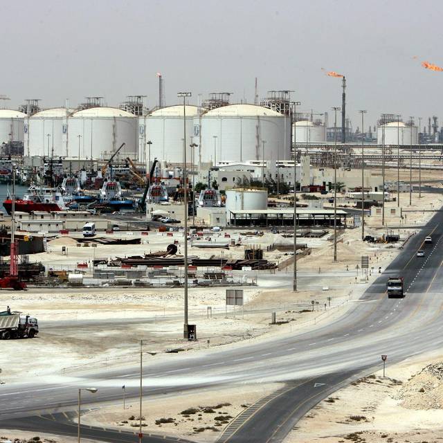 Katar - Gasanlagen von Ras Laffan