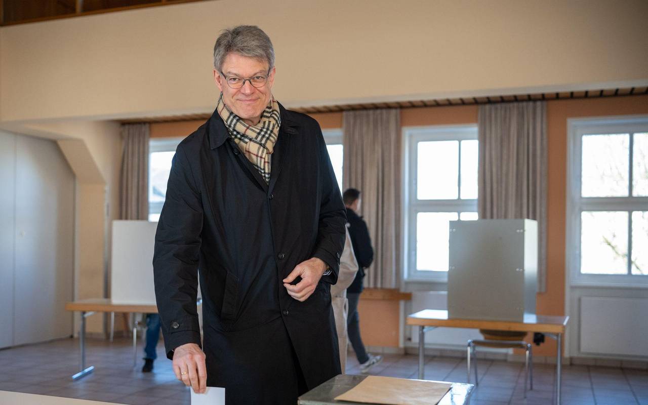 Landtagswahl in Rheinland-Pfalz - Stimmabgabe Patrick Schnieder