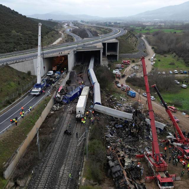 Zugunglück in Griechenland 2023 - Tempi