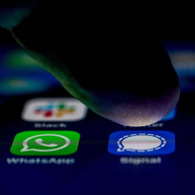 Messengerdienste auf einem Smartphone