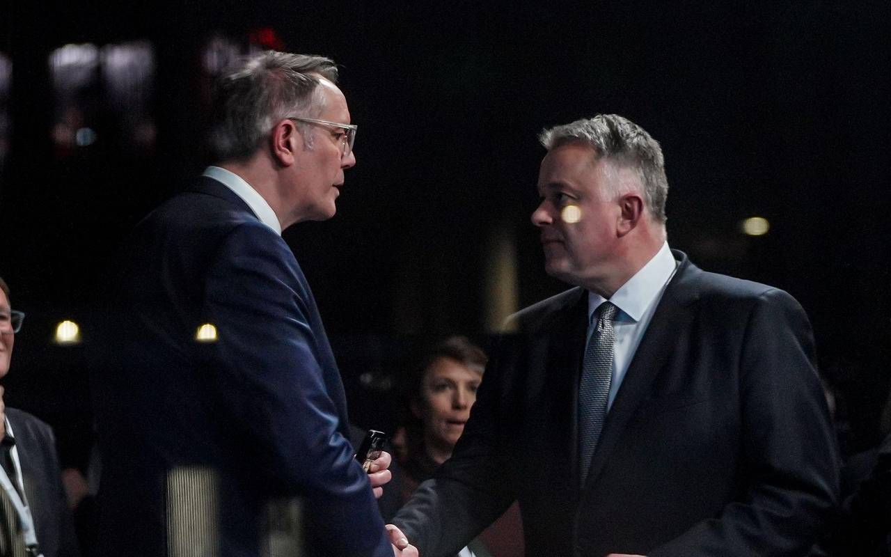 Der abgewählte und der wohl neue Ministerpräsident