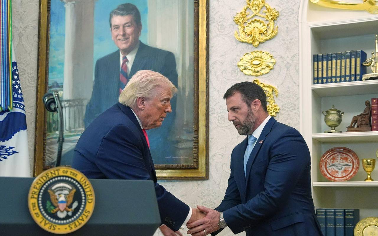 Vereidigung von US-Heimatschutzminister Mullin