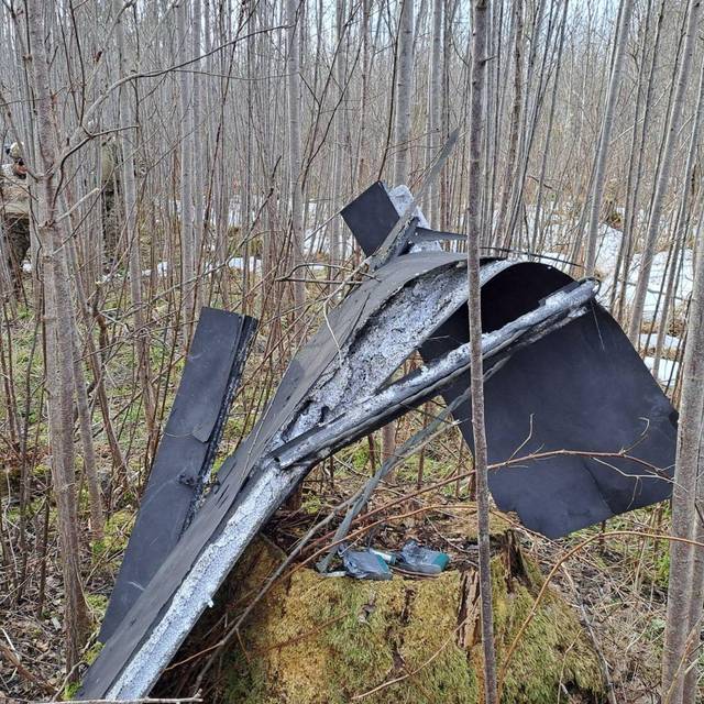 Drohne stürzt in Lettland ab