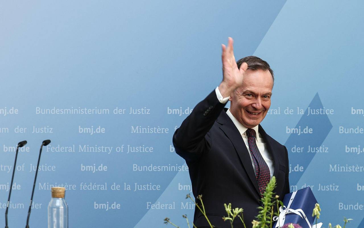 Amtsübergabe des Bundesjustizministeriums