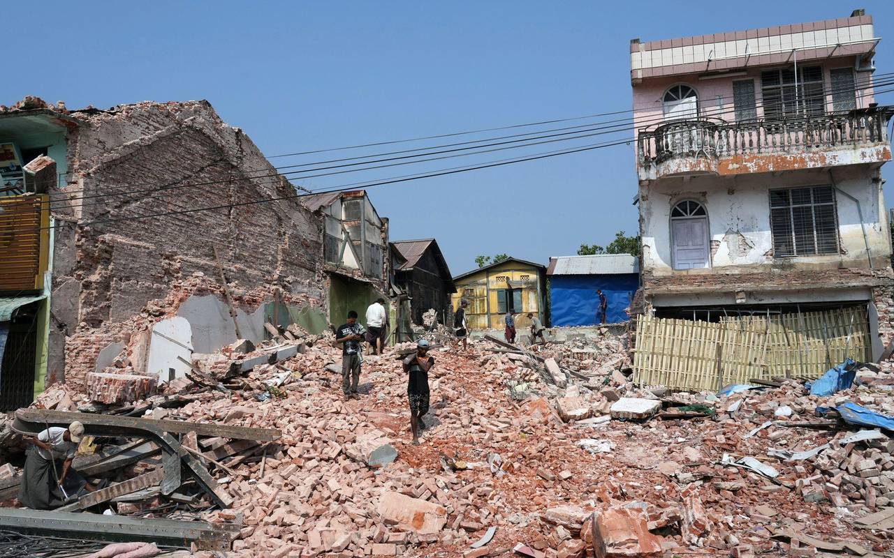 Ein Jahr nach Erdbeben in Myanmar