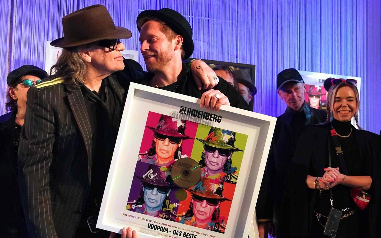 Gold- und Platin-Verleihung für Udo Lindenberg