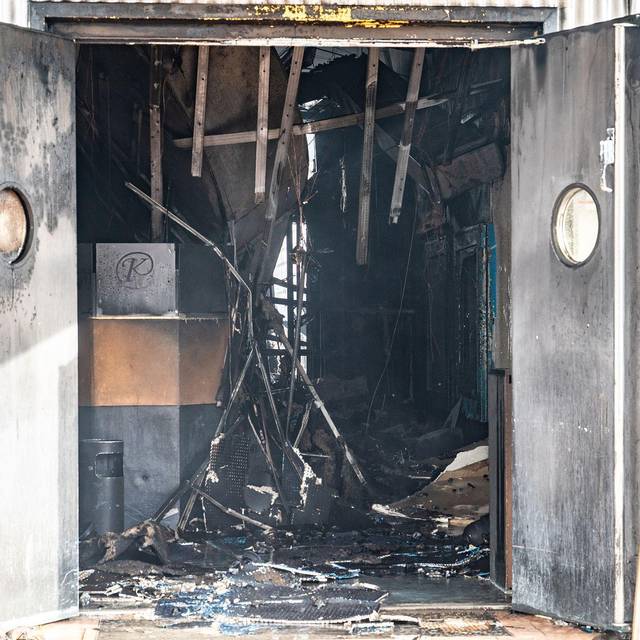 Großbrand in Kehler Disco