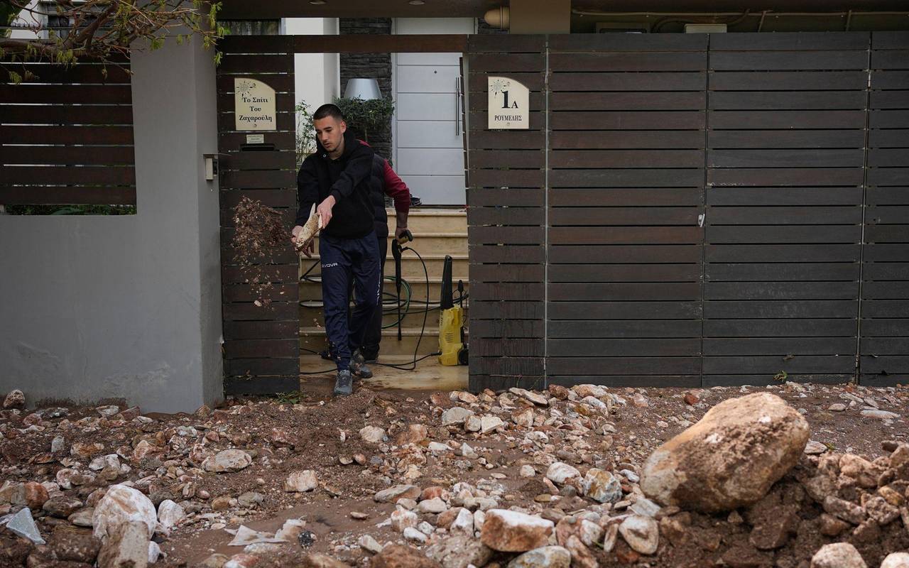 Starke Regenfälle und Saharastaub setzen Ägäis zu
