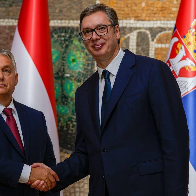 Viktor Orban und Aleksandar Vucic