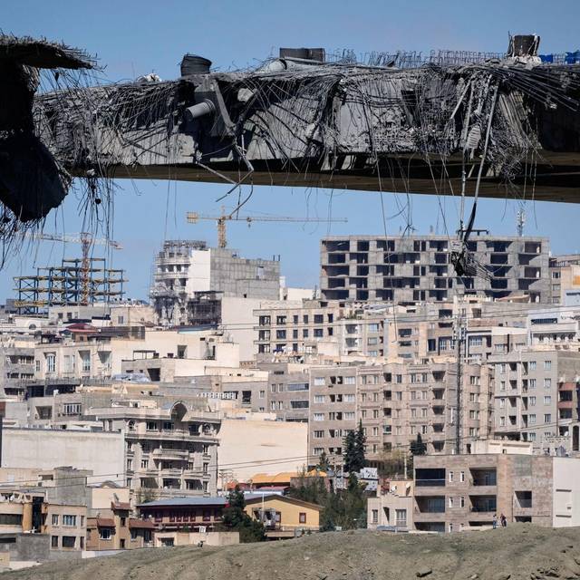 Autobahnbrücke bei Teheran