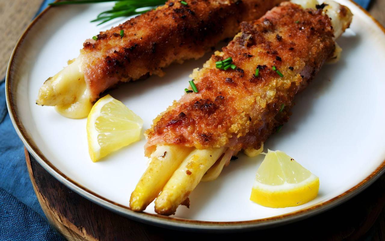 Spargel-Cordon-Bleu