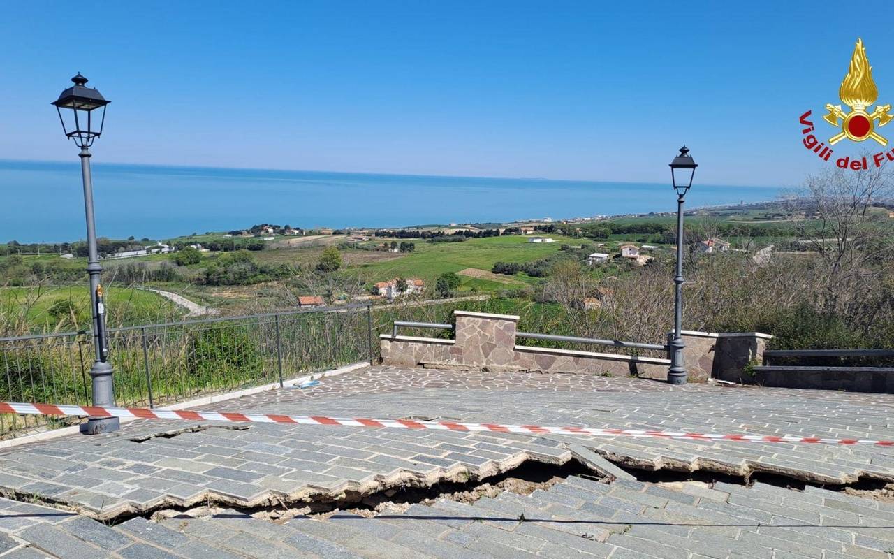 Erdrutsch in Süditalien