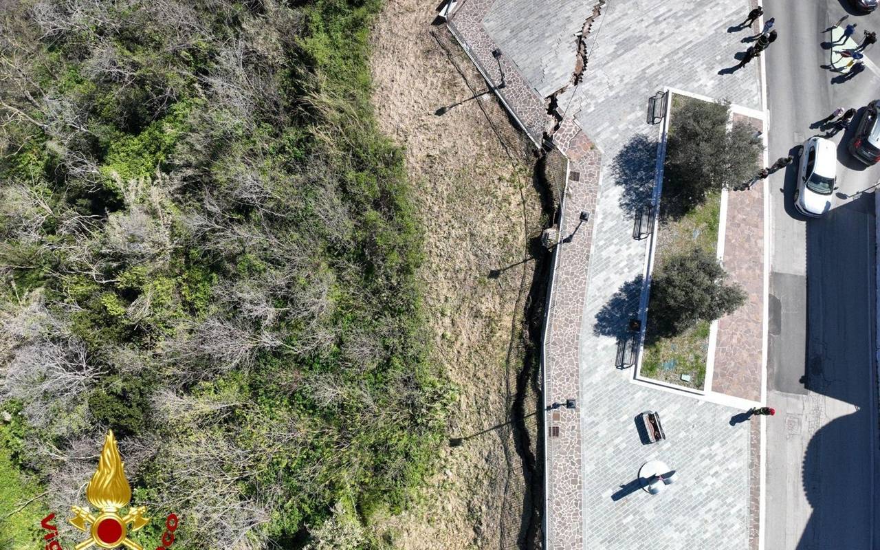 Erdrutsch in Süditalien