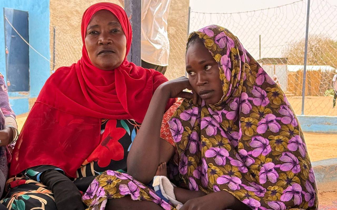 Flüchtlinge aus Darfur im Tschad