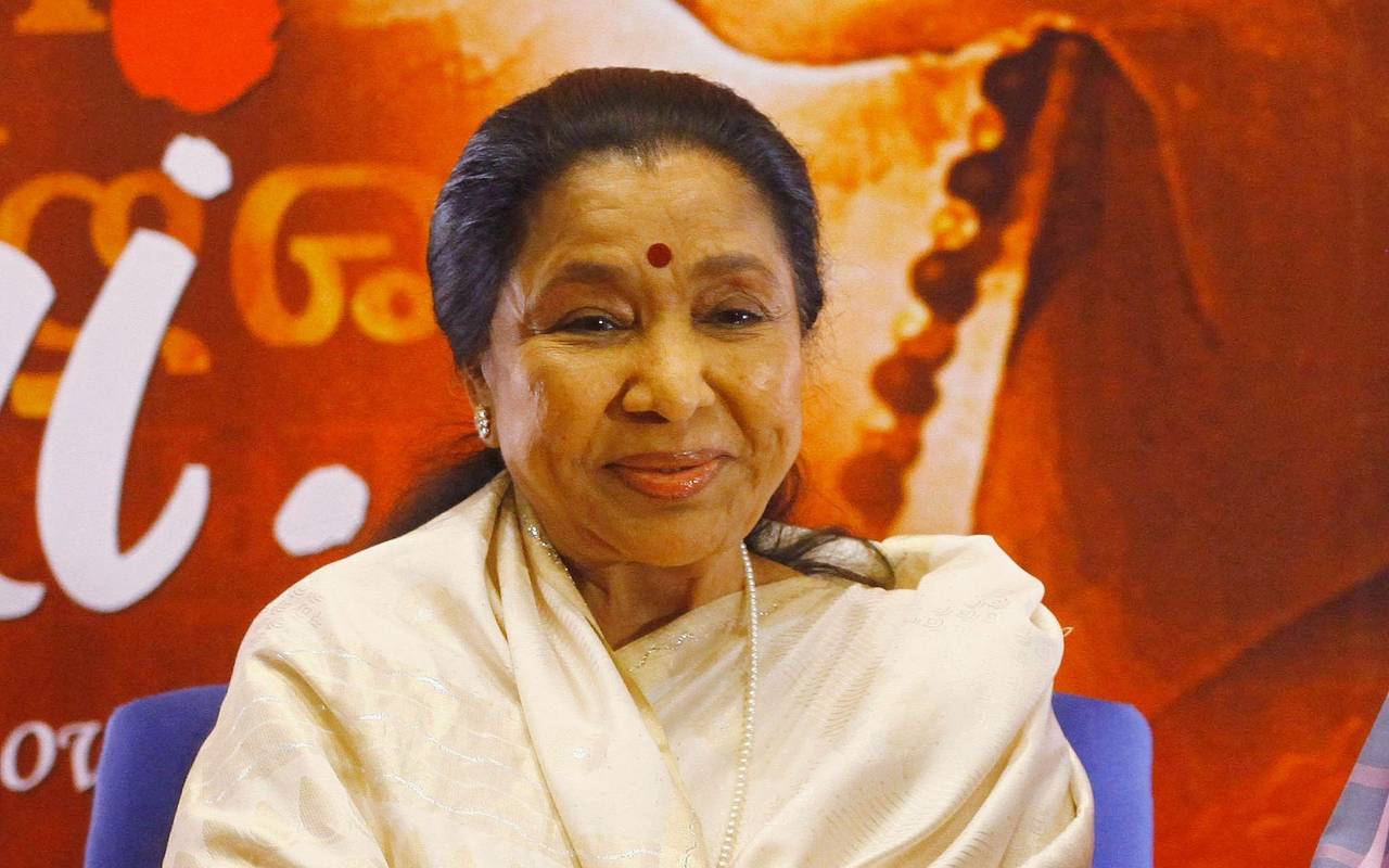 Indische Sängerin Asha Bhosle
