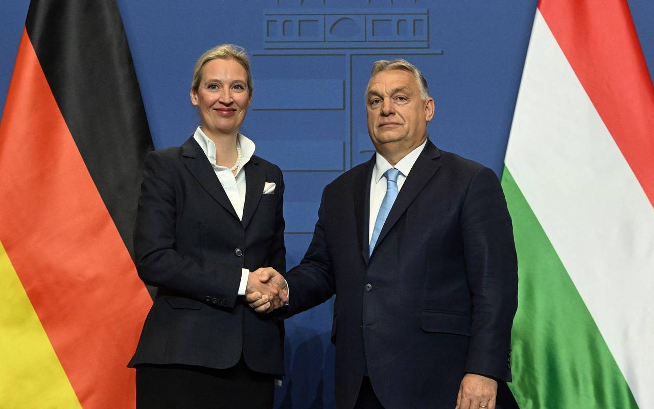 AfD-Chefin Weidel trifft den ungarischen Regierungschef Orban
