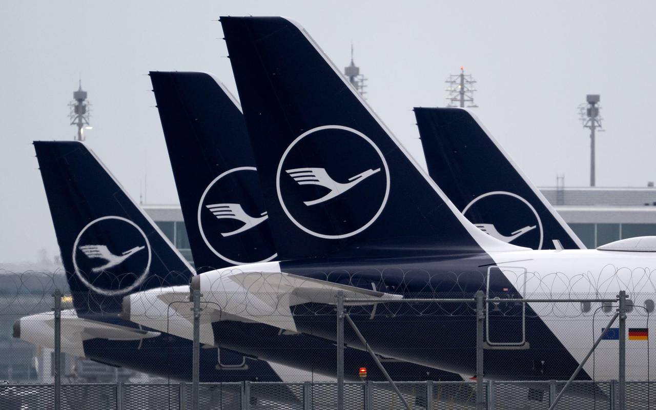 Streik bei der Lufthansa - München