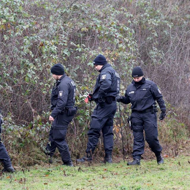 Spurensuche am Fundort im Fall Fabian