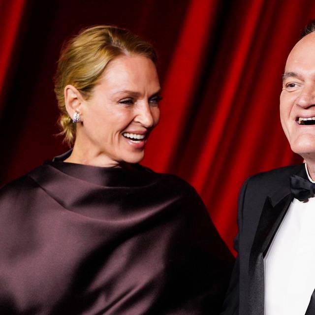 Uma Thurman und Quentin Tarantino