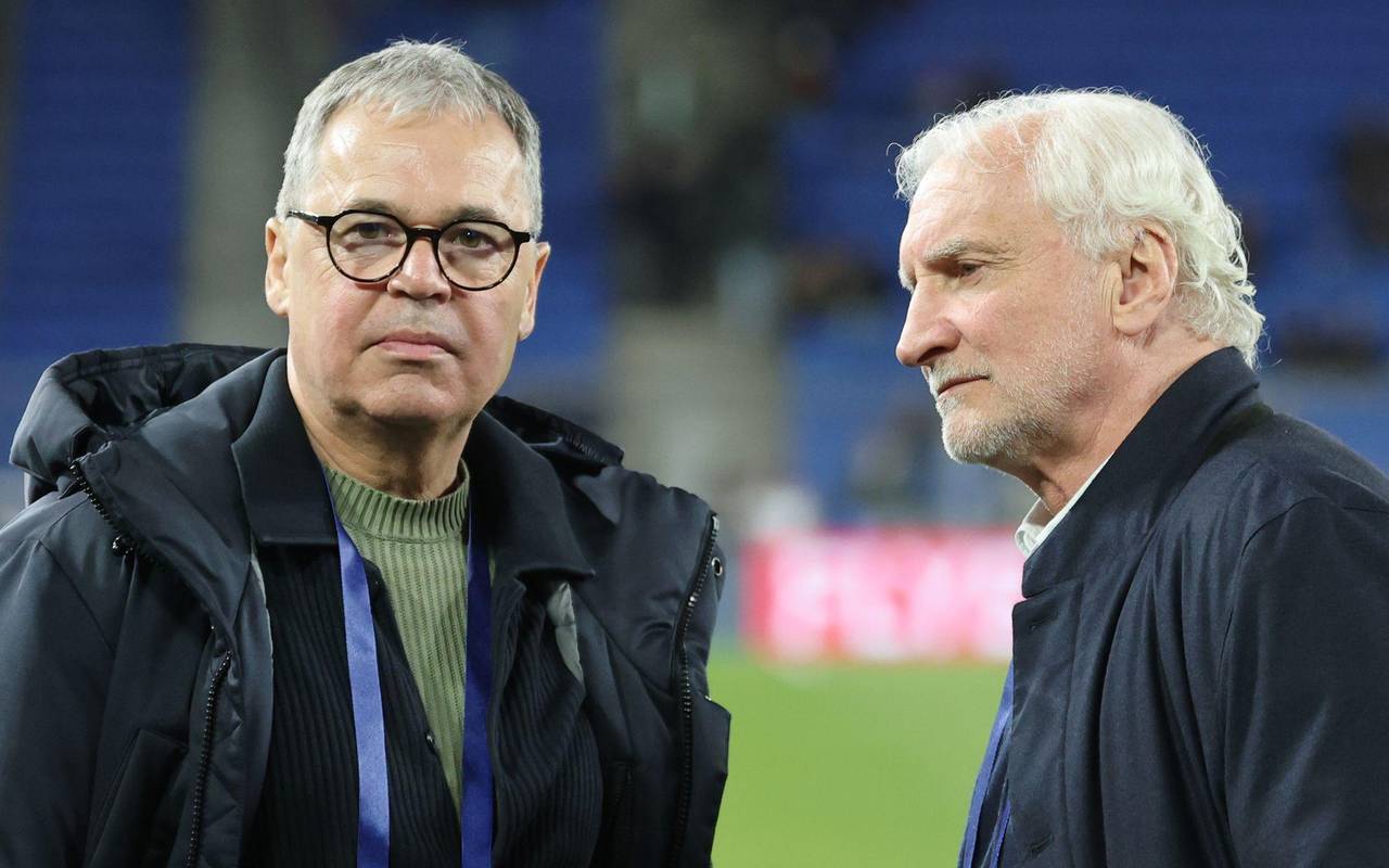 Andreas Rettig und Rudi Völler