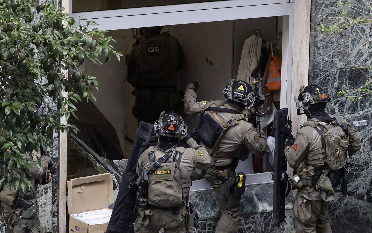 Banküberfall in Neapel