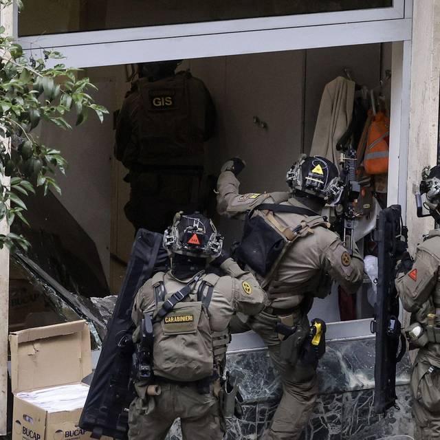 Banküberfall in Neapel