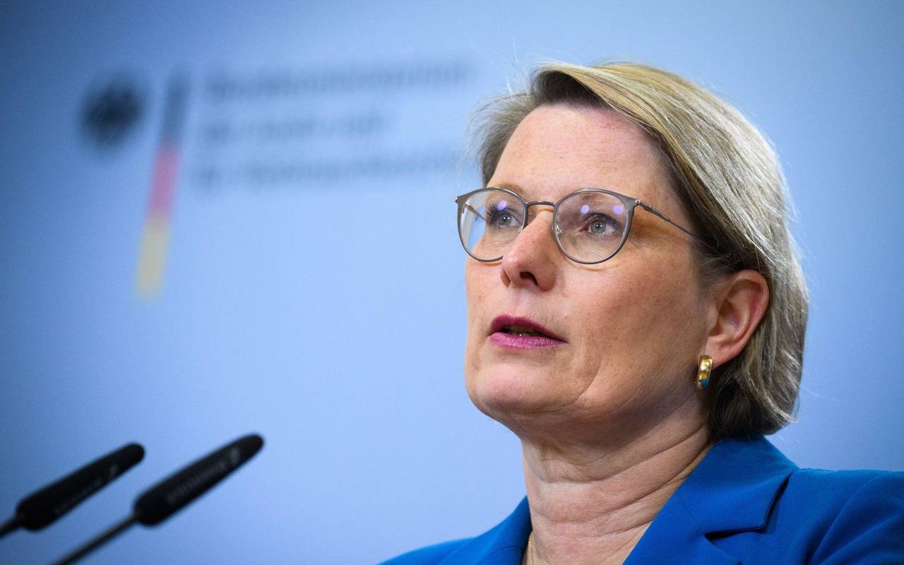 Pressekonferenz von Bundesjustizministerin Hubig