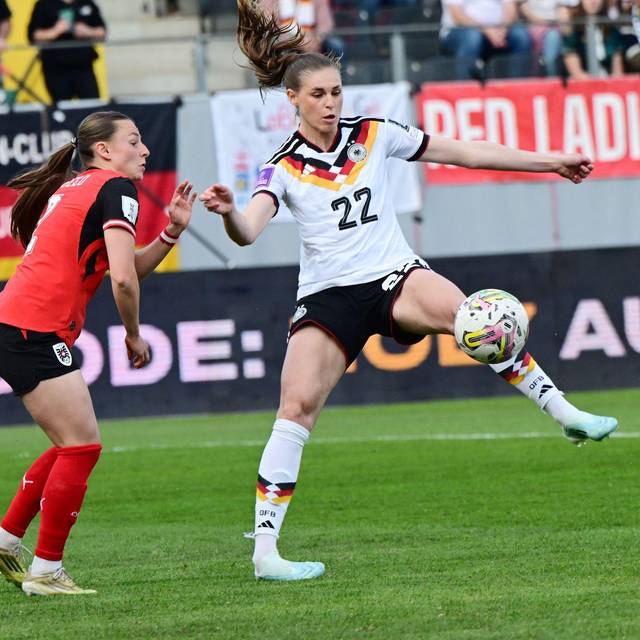 Fußball - Frauen - Österreich - Deutschland