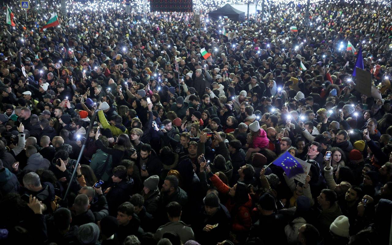 Demonstranten fordern den Rücktritt der bulgarischen Regierung