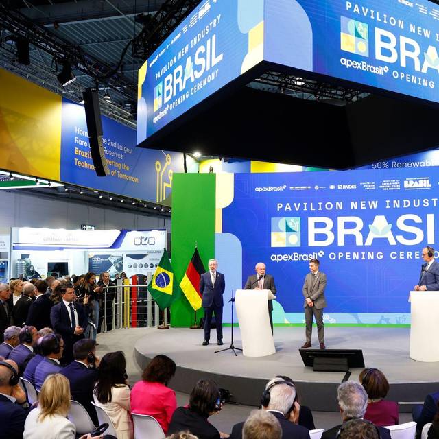 Beginn der Hannover Messe