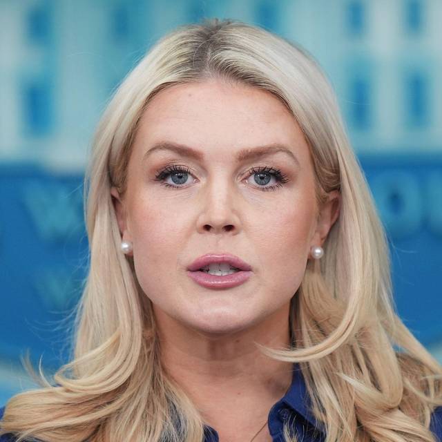 Pressesprecherin des Weißen Hauses Leavitt