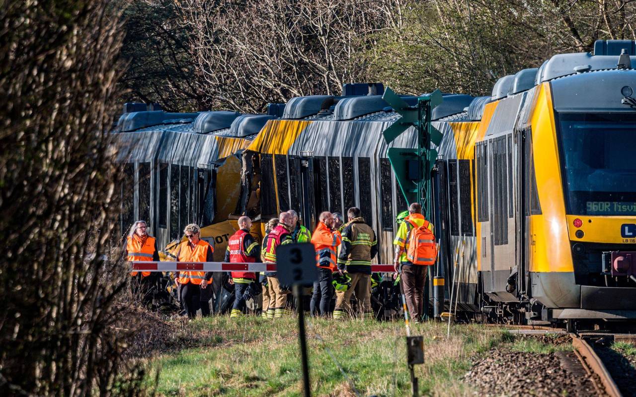 Zugunglück in Dänemark