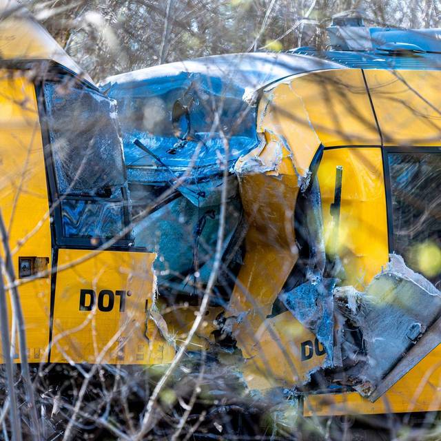 Zugunglück in Dänemark