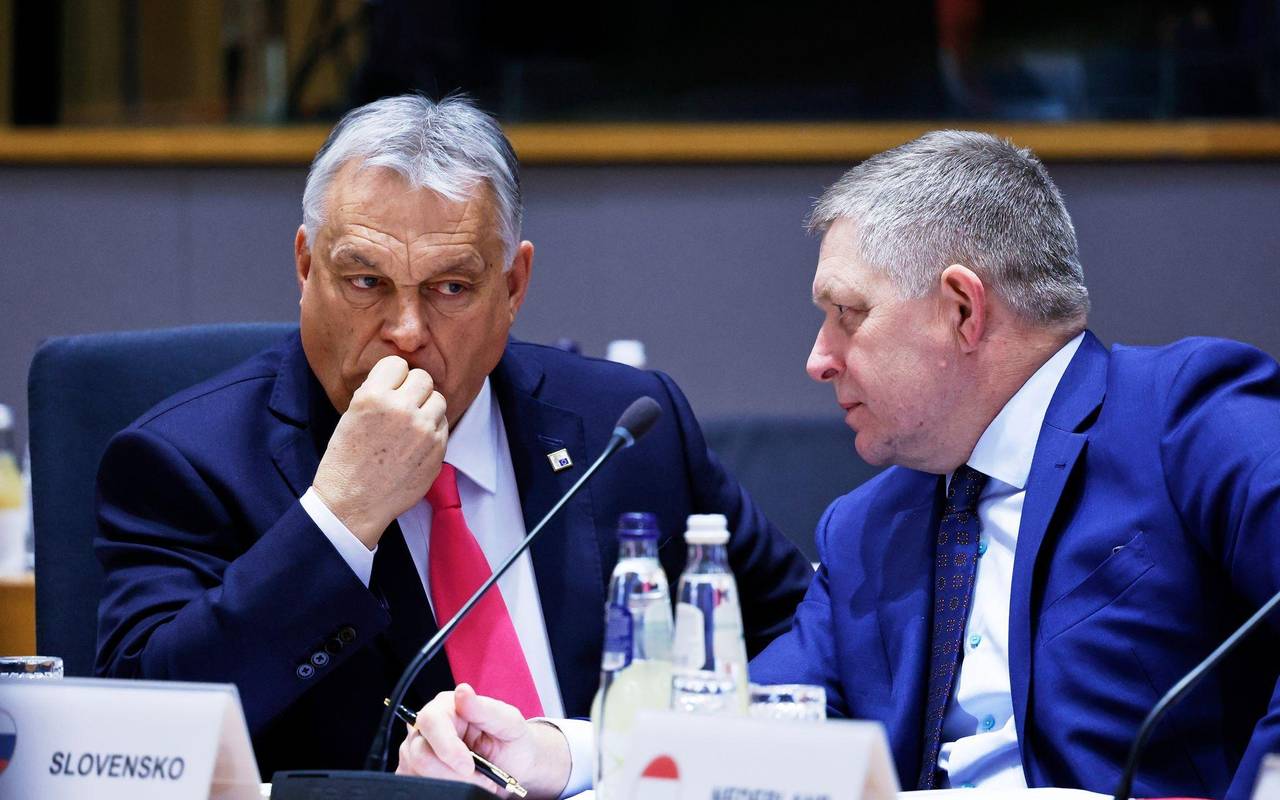 Viktor Orban und Robert Fico