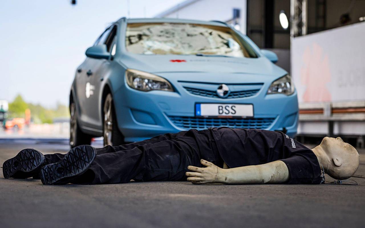 Björn Steiger Stiftung mit Crashtest