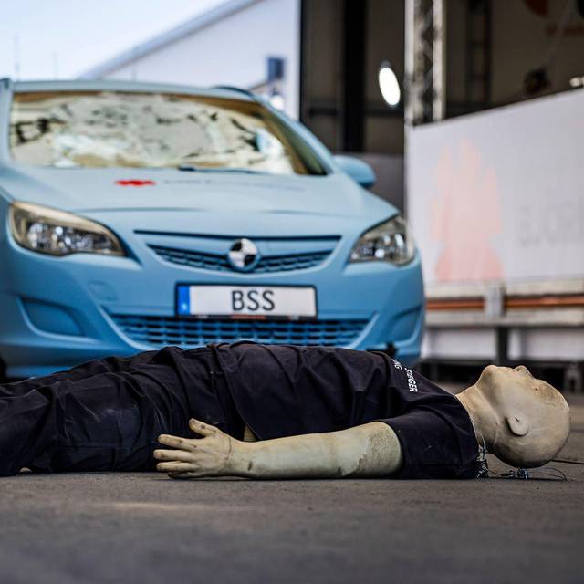 Björn Steiger Stiftung mit Crashtest