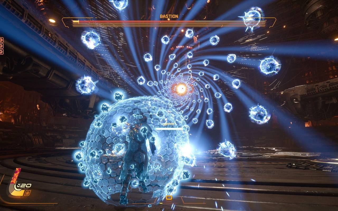 Screenshot vom Spiel «Saros»