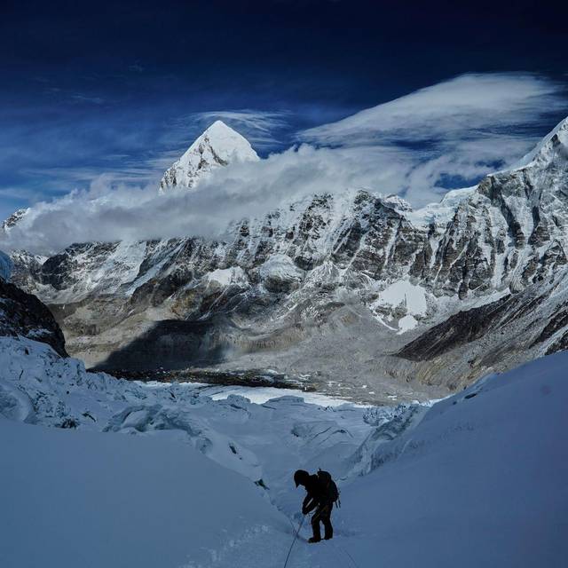 Route auf den Mount Everest blockiert