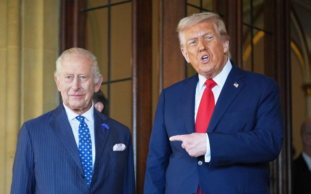 US-Präsident Trump und König Charles III.