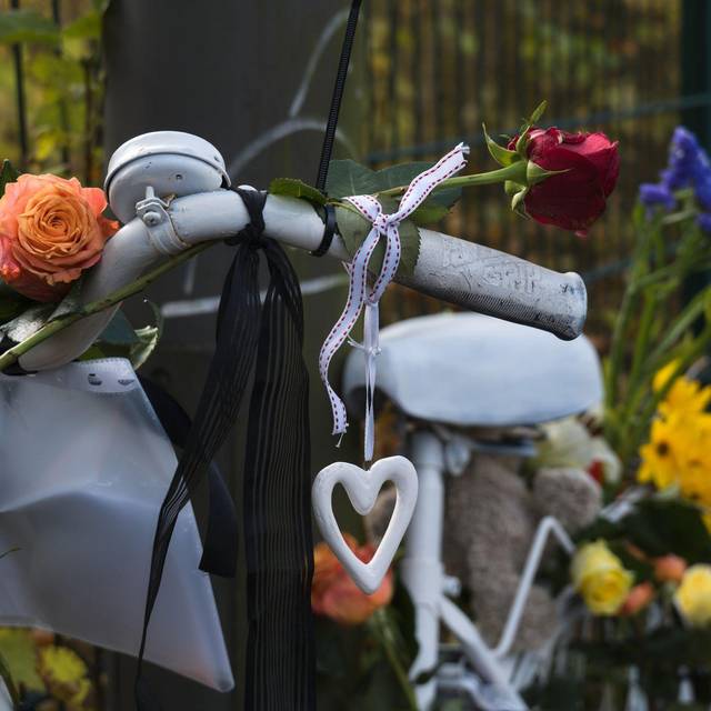 Mahnwache nach tödlichem Fahrradunfall